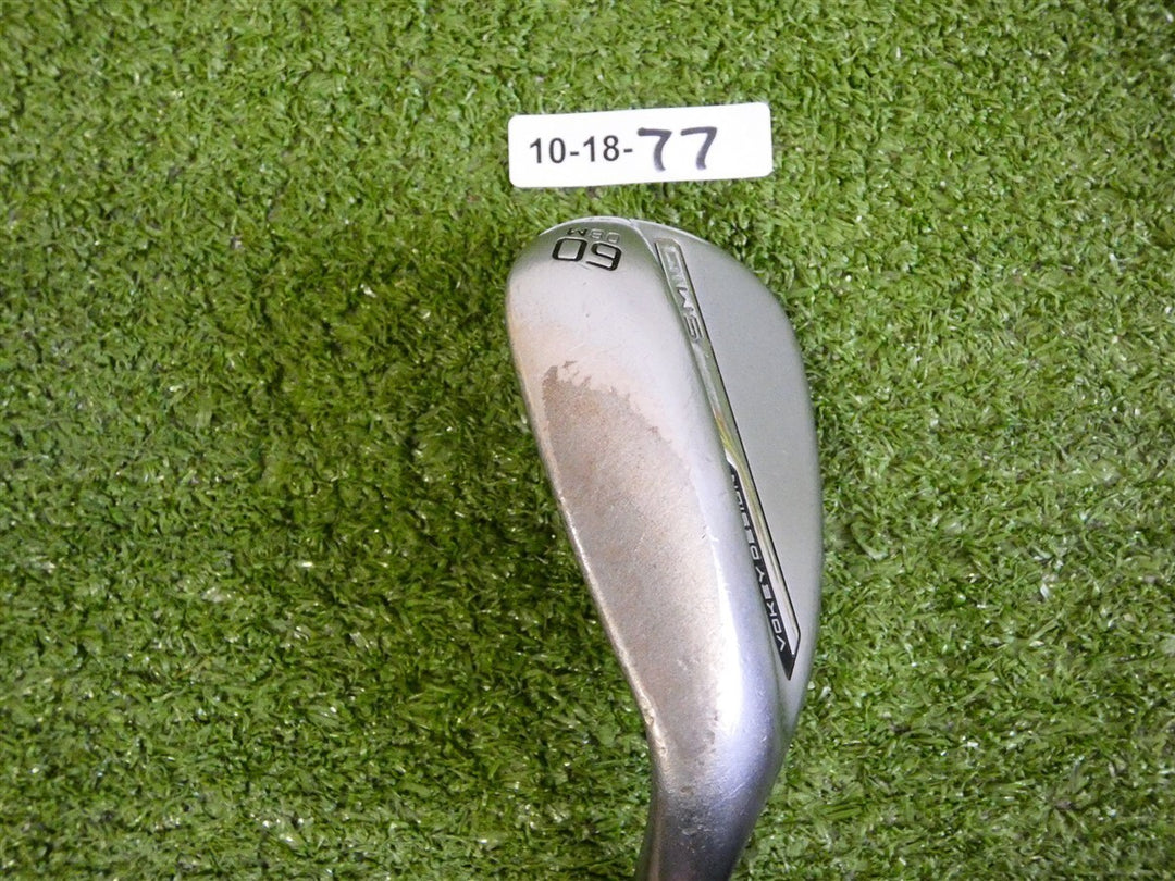 Titleist Vokey SM10 60* 08* Left Hand Lob Wedge M Grind Dynamic Gold Steel