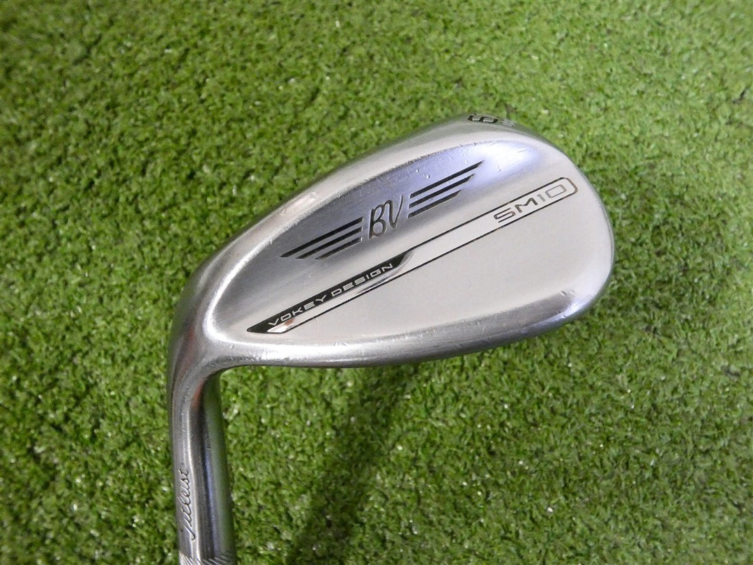 Titleist Vokey SM10 60* 08* Left Hand Lob Wedge M Grind Dynamic Gold Steel