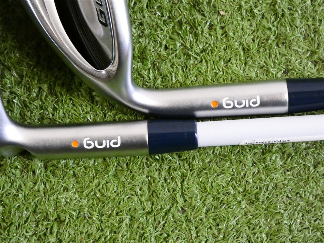 PING G Le3 Womens Left Hand Irons 8-W &amp; S Lite Ladies Graphite Orange 2* Fl New