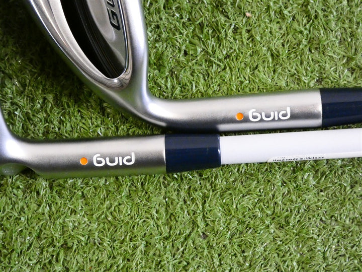 PING G Le3 Womens Left Hand Irons 8-W &amp; S Lite Ladies Graphite Orange 2* Fl New