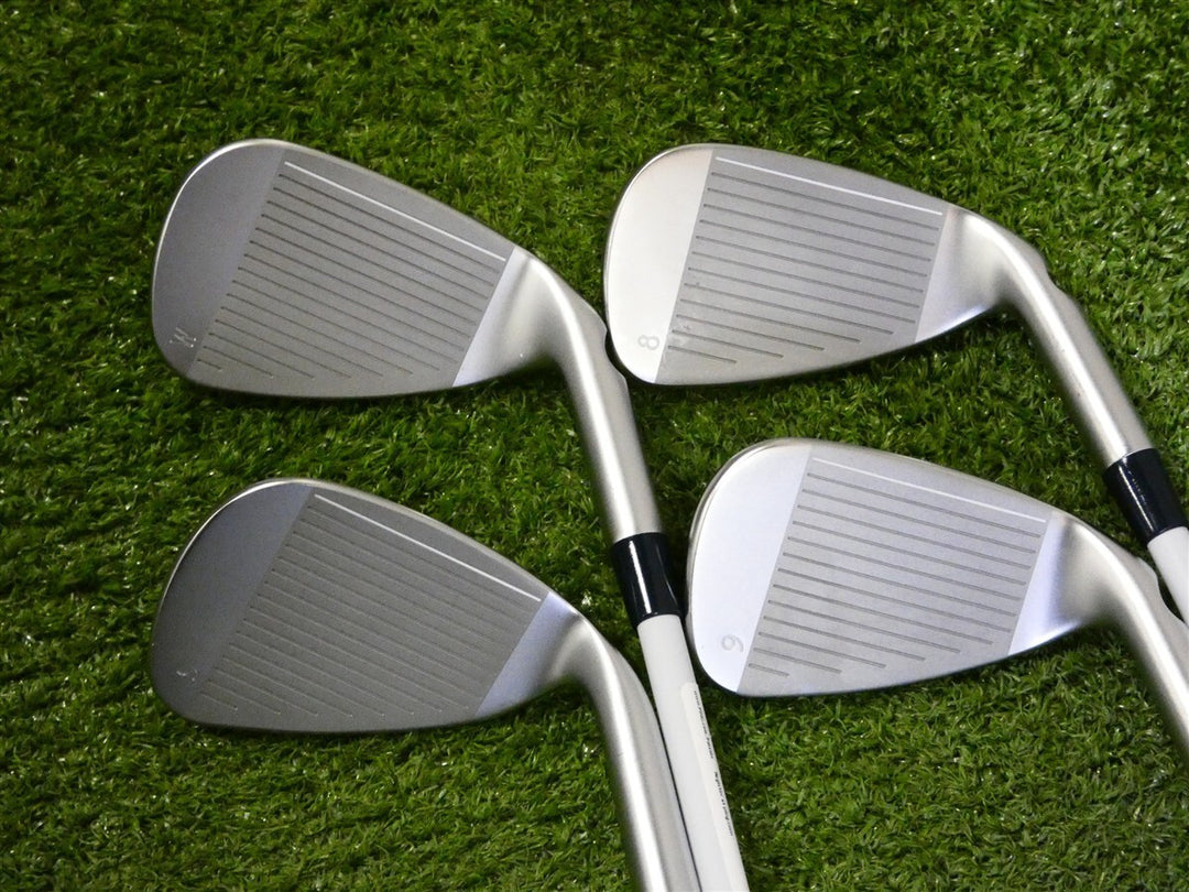 PING G Le3 Womens Left Hand Irons 8-W &amp; S Lite Ladies Graphite Orange 2* Fl New