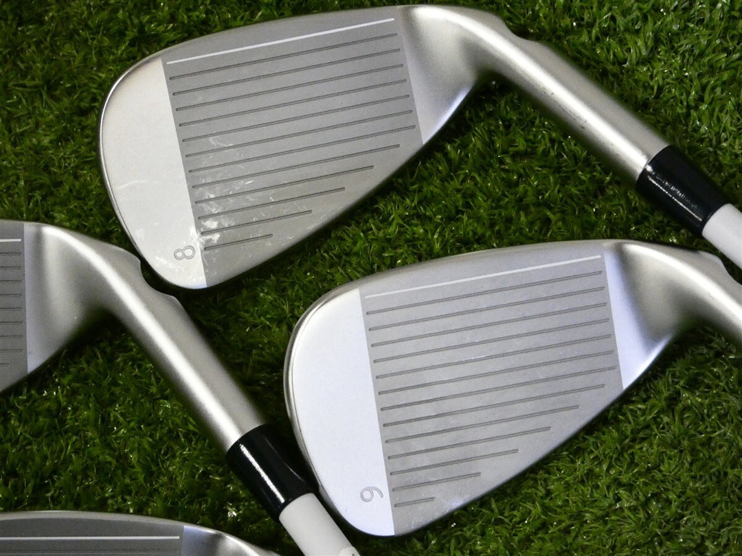 PING G Le3 Womens Left Hand Irons 8-W &amp; S Lite Ladies Graphite Orange 2* Fl New