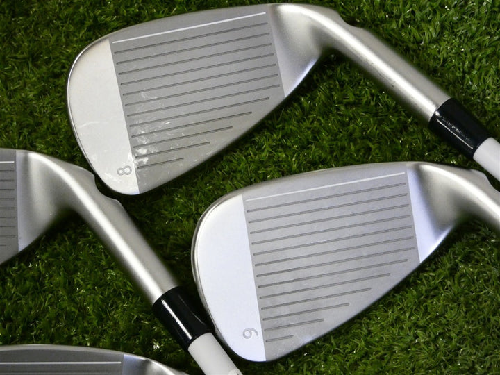 PING G Le3 Womens Left Hand Irons 8-W &amp; S Lite Ladies Graphite Orange 2* Fl New