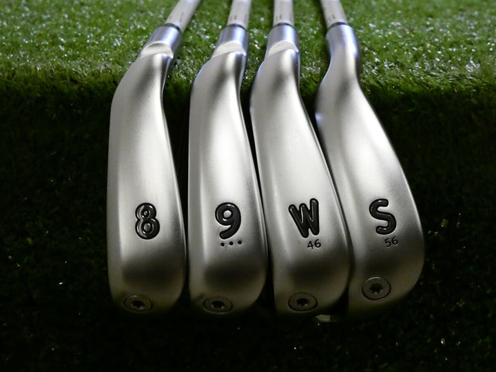 PING G Le3 Womens Left Hand Irons 8-W &amp; S Lite Ladies Graphite Orange 2* Fl New
