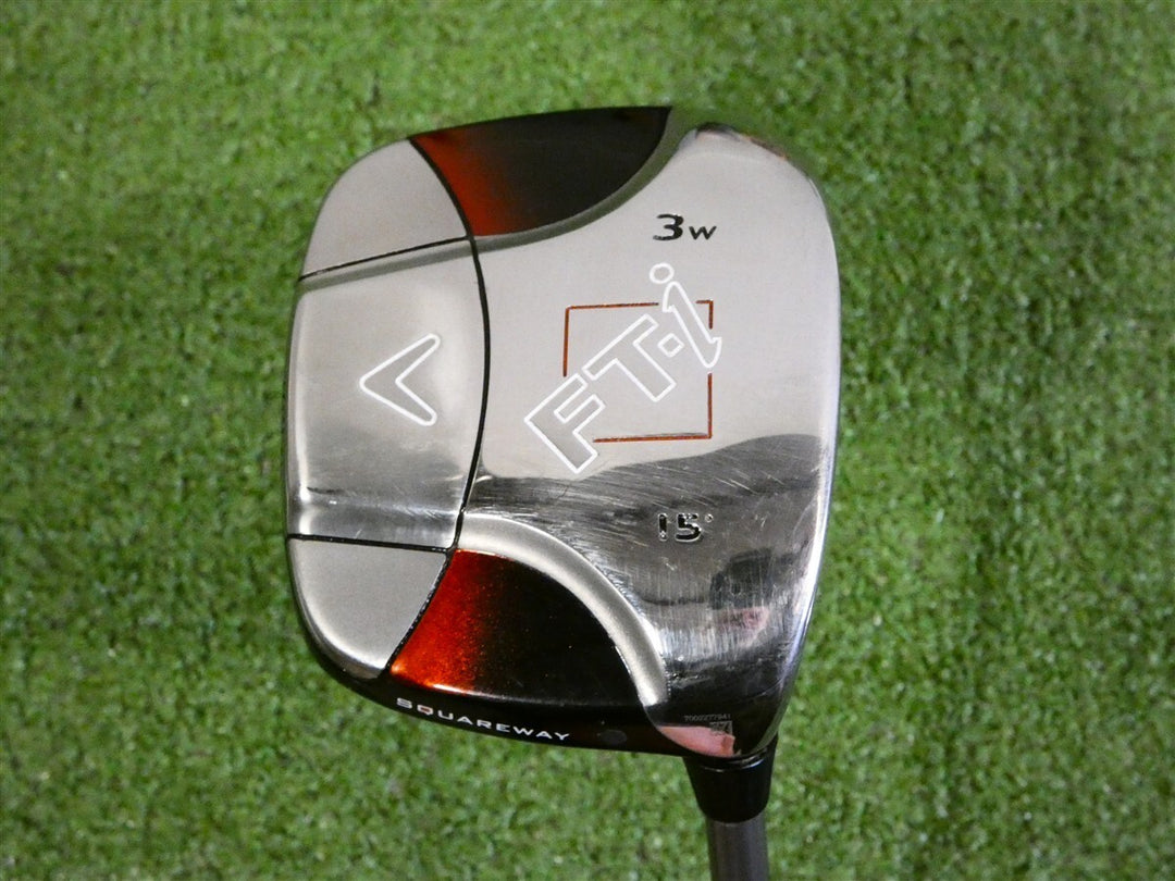 Callaway FT-i Squareway 15* Womens 3 Wood Fujikura Sakura Ladies Graphite 43.25"