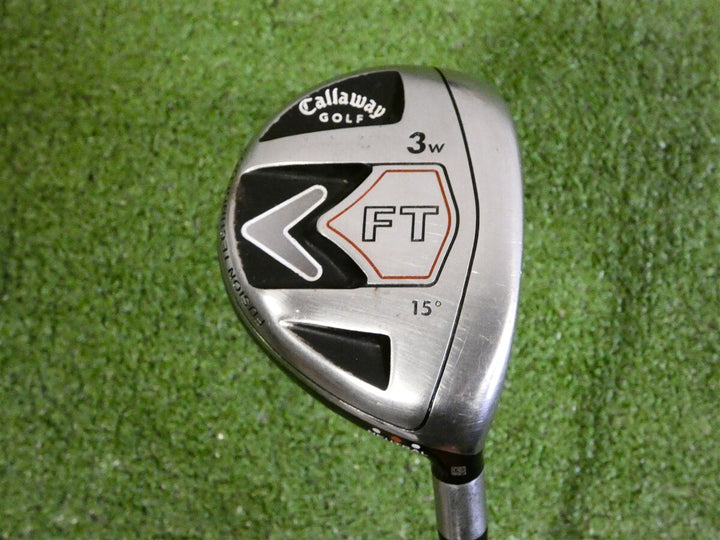 Callaway FT Neutral 15* 3 Wood Fujikura E Fit-On 160 Regular Graphite