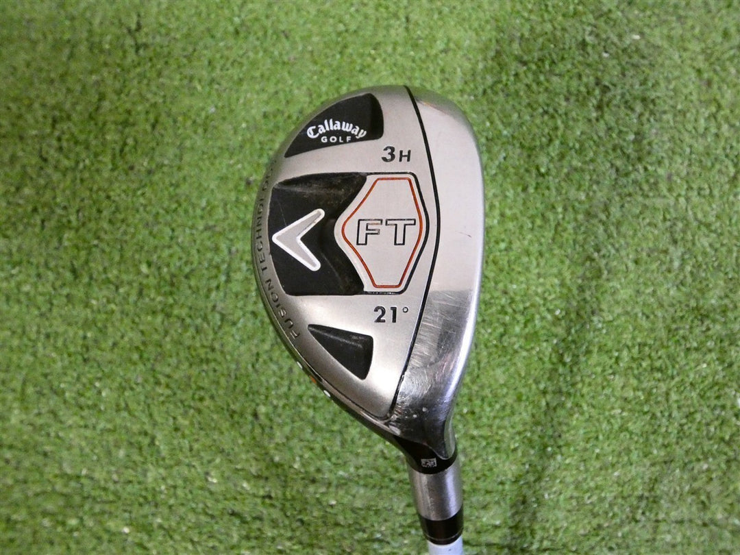 Callaway FT Neutral 21* 3 Hybrid Fujikura M Fit-On Stiff Graphite