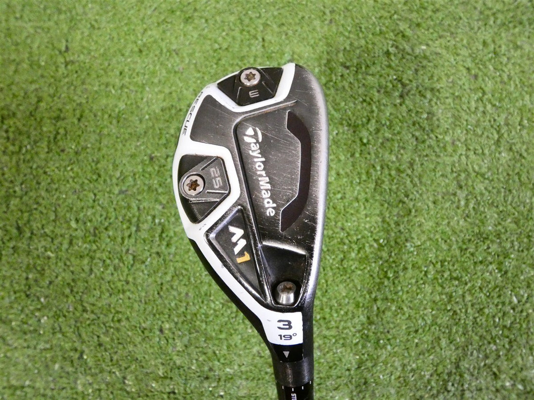 TaylorMade M1 19* 3 Rescue Hybrid Fujikura Pro 80 Stiff Graphite