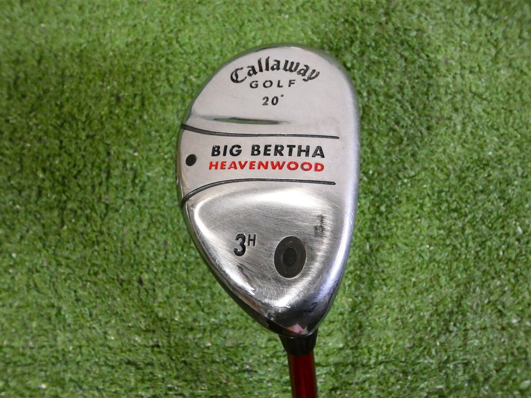 Callaway Big Bertha Heavenwood 20* 3 Hybrid RCH 75 Firm Stiff Graphite Excellent