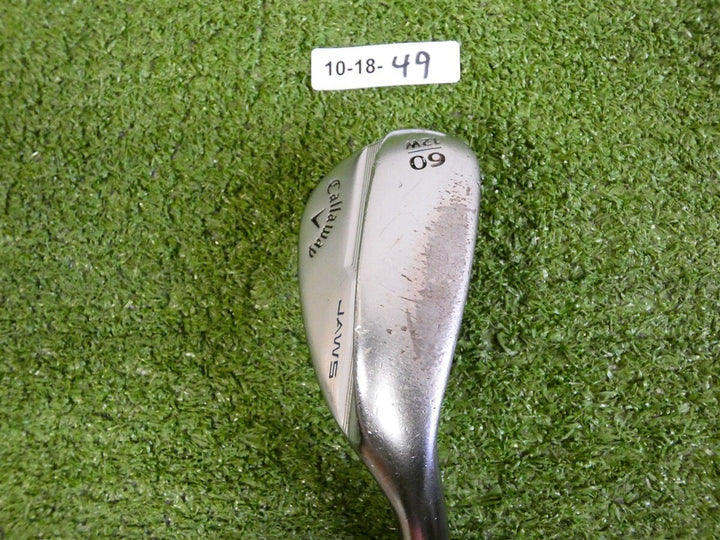 Callaway MD5 Jaws Chrome 60* 12* Lob Wedge W Grind Impact Steel