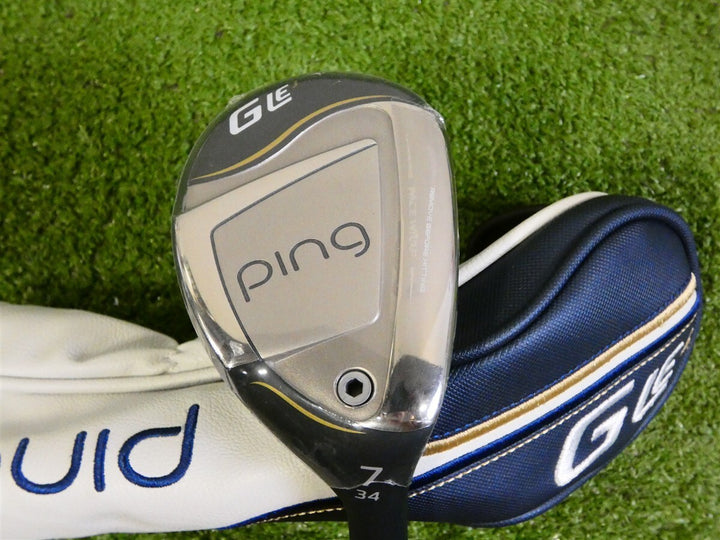 PING G Le3 34* Womens 7 Hybrid Rescue ULT250 Lite Ladies Graphite with HC New
