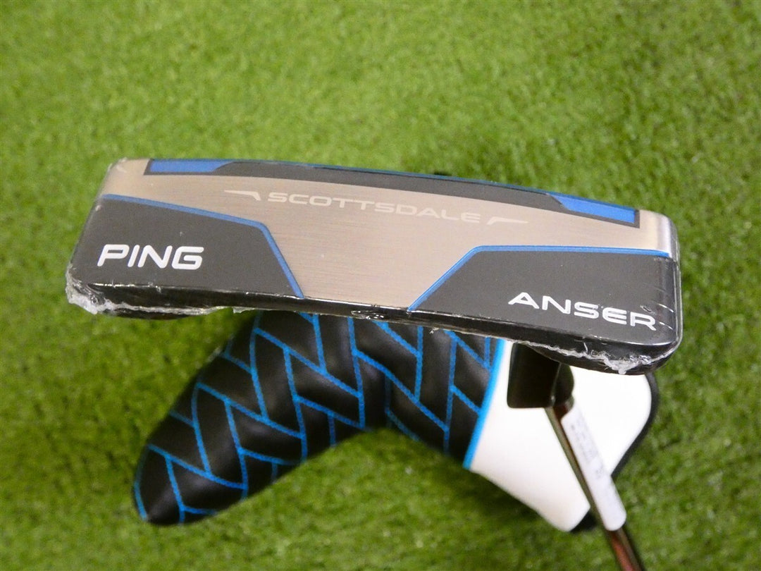 Ping 2025 Scottsdale Anser 35" Slight Arc Putter w HC Super Stroke Black Dot New
