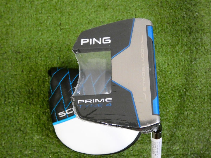 Ping 2025 Scottsdale Prime Tyne 4 34" Strong Arc Putter with HC SS Black Dot New