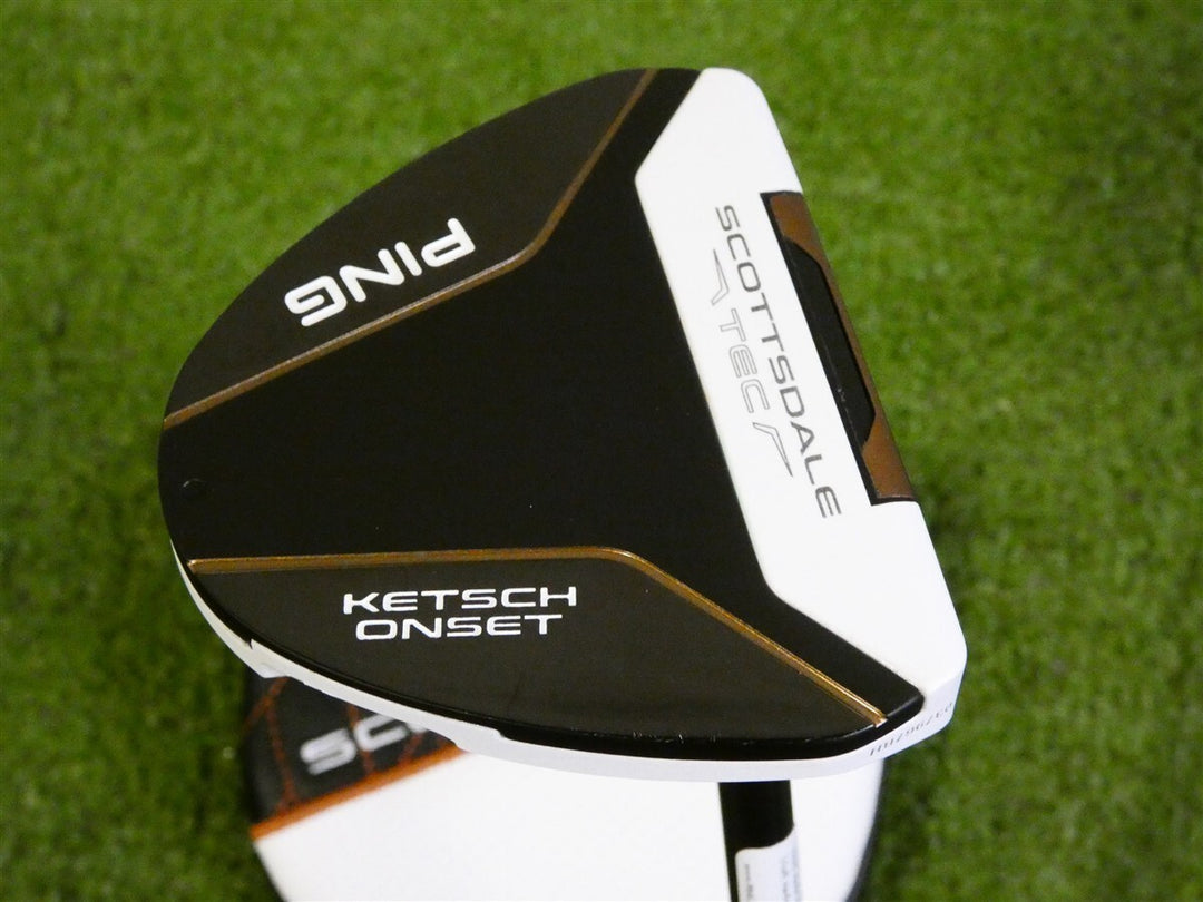 Ping Scottsdale TEC Ketsch Onset 35" Slight Arc Putter HC S Stroke Black Dot New