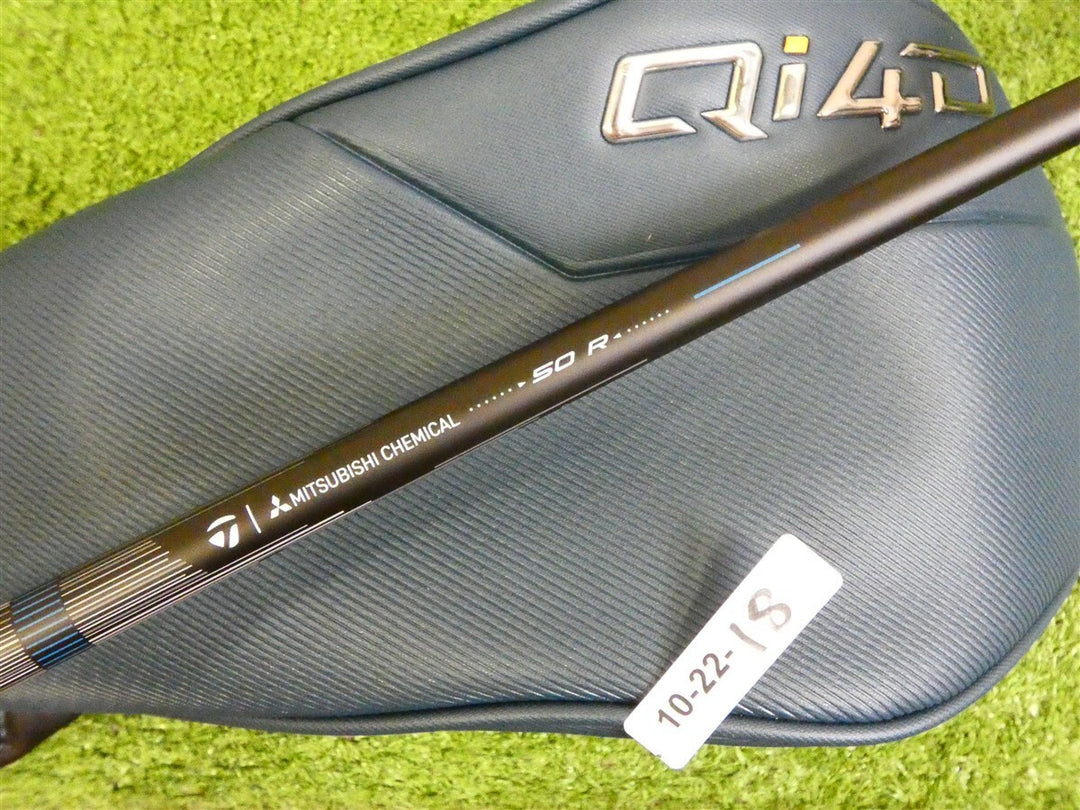 TaylorMade 2026 Qi4D 10.5* Driver REAX Mid Rotation Blue 50 Regular with HC New
