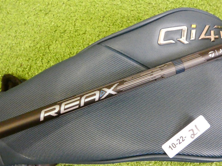 TaylorMade 2026 Qi4D 10.5* Left Hand Driver REAX Mid Blue 50 Regular with HC New