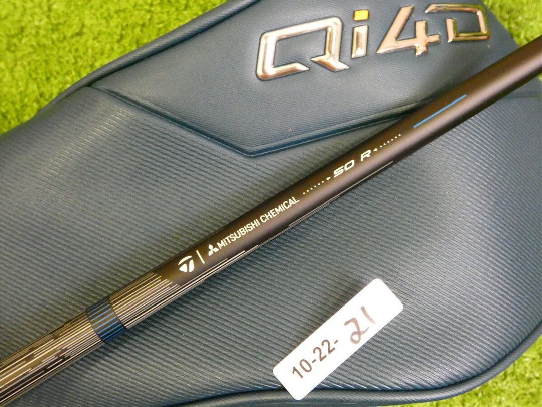 TaylorMade 2026 Qi4D 10.5* Left Hand Driver REAX Mid Blue 50 Regular with HC New