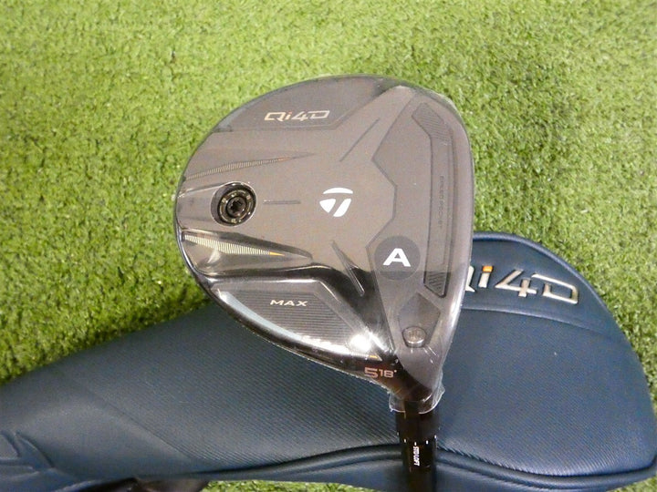 TaylorMade 2026 Qi4D Max 18* 5 Wood REAX 55 A Senior Graphite with Headcover New