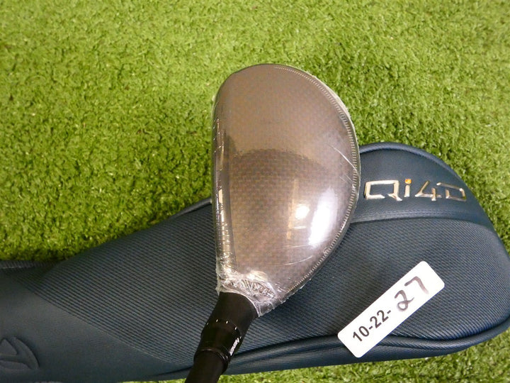 TaylorMade 2026 Qi4D 19* 3 Hybrid Rescue REAX 75 Stiff Graphite w Headcover New