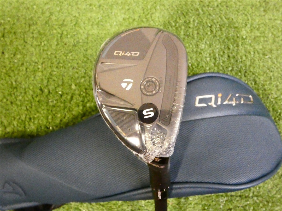 TaylorMade 2026 Qi4D 19* 3 Hybrid Rescue REAX 75 Stiff Graphite w Headcover New