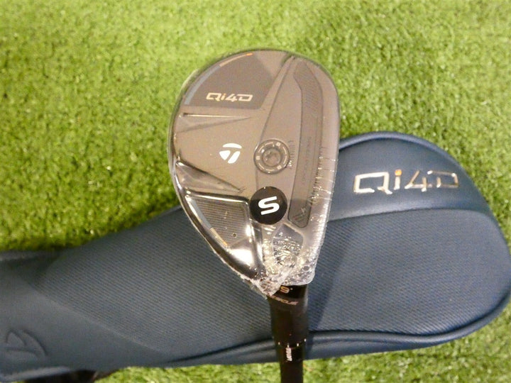 TaylorMade 2026 Qi4D 19* 3 Hybrid Rescue REAX 75 Stiff Graphite w Headcover New