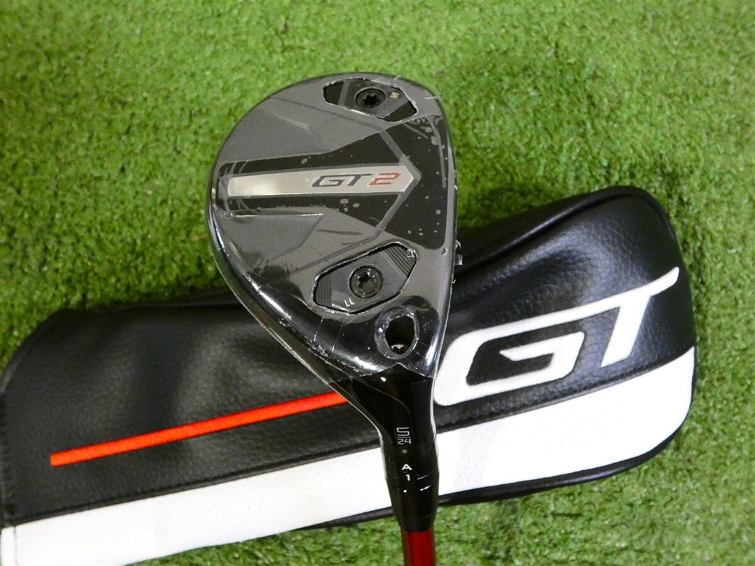 Titleist GT2 24* 5 Hybrid Denali Red 60g 5.5 Regular Graphite with Headcover New