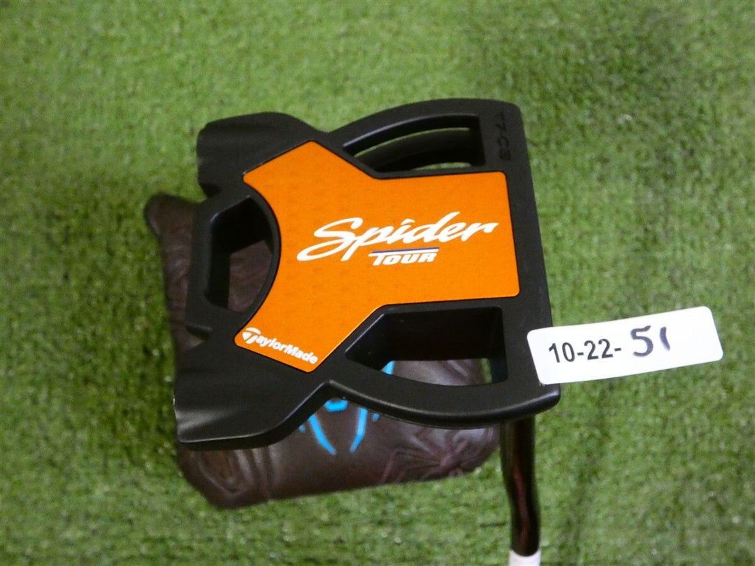 TaylorMade Spider Tour Black CB Counterbalanced 35" Putter w Torched HC SS New