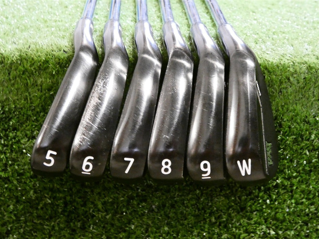 PXG 0211 XCOR2 Xtreme Dark Irons 5-W KBS Tour 120 Stiff Steel +.5"