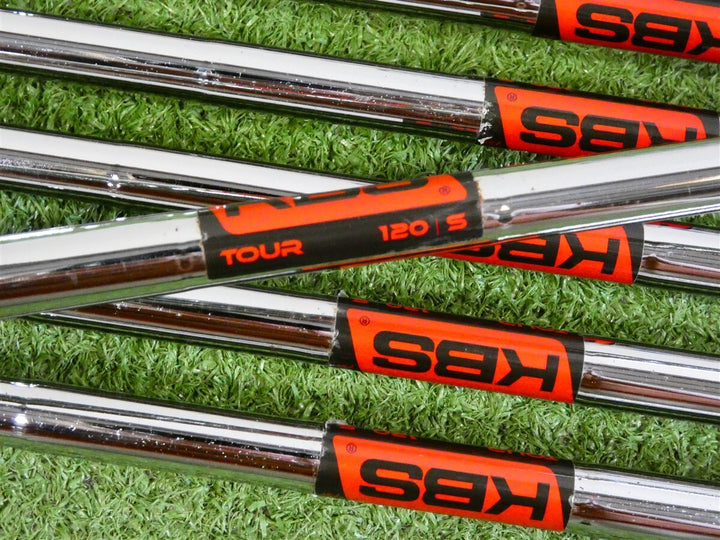 PXG 0211 XCOR2 Xtreme Dark Irons 5-W KBS Tour 120 Stiff Steel +.5"