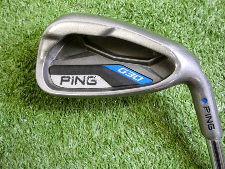 PING G30 9 Iron XP 95 S300 Stiff Steel Mid Blue Dot .75* Upright 37.75"