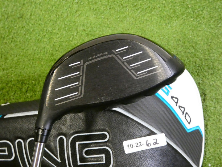 PING G440 Max 9* Driver Tour 2.0 Chrome 65 Stiff Graphite with Headcover