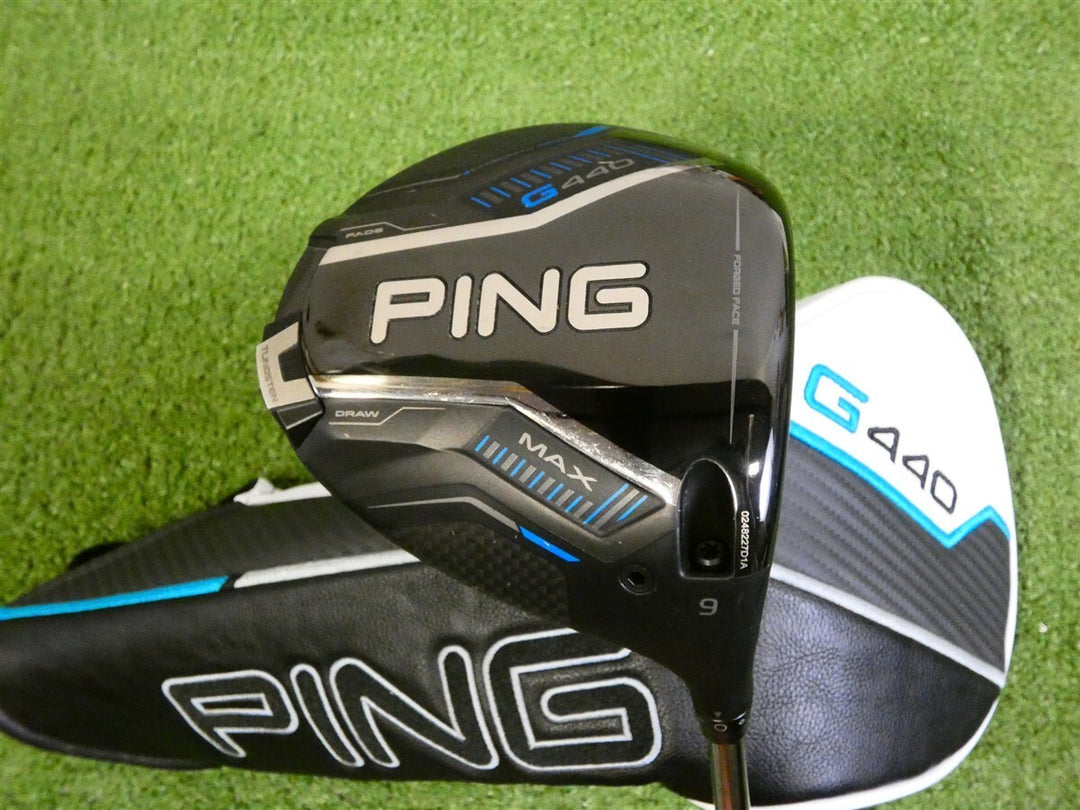 PING G440 Max 9* Driver Tour 2.0 Chrome 65 Stiff Graphite with Headcover