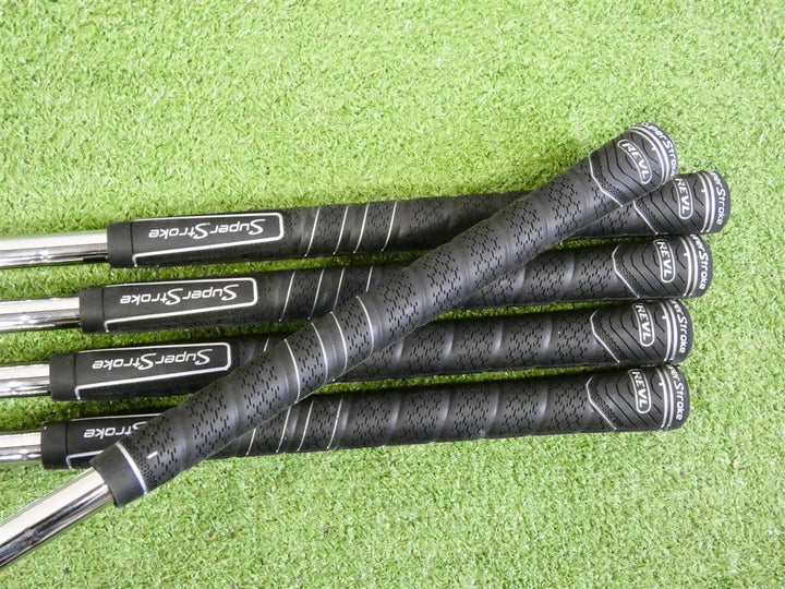 TaylorMade Qi Max Left Hand Irons 7-P, A KBS Max MT 85 Regular Steel Mid +1" New