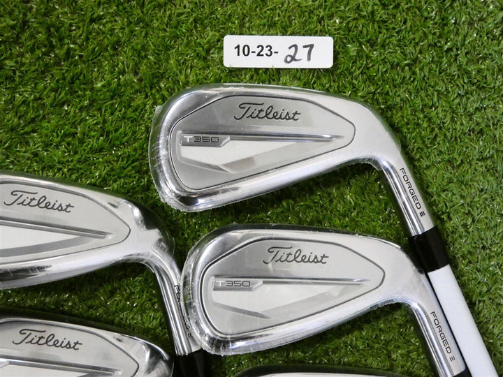 Titleist 2023 T350 Womens Irons 7-P, 48* W &amp; 53* W2 Tensei Ladies Graphite New