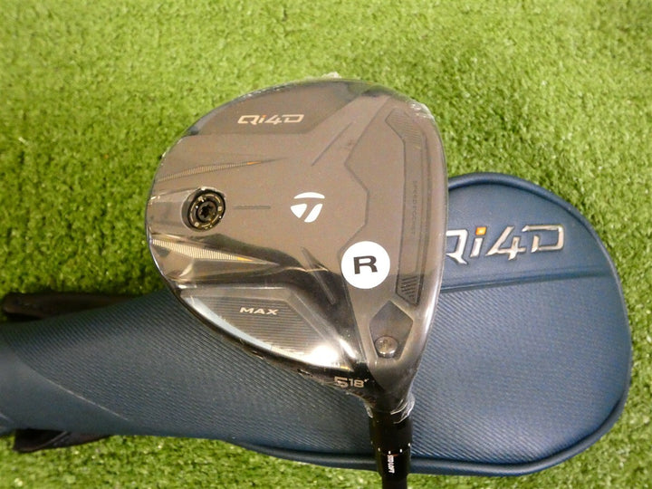 TaylorMade 2026 Qi4D Max 18* 5 Wood REAX 55 Regular Graphite with Headcover New