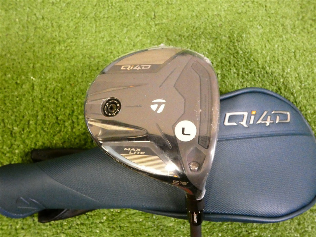 TaylorMade 2026 Qi4D Max Lite 18* Womens 5 Wood REAX 40 Ladies Graphite w HC New