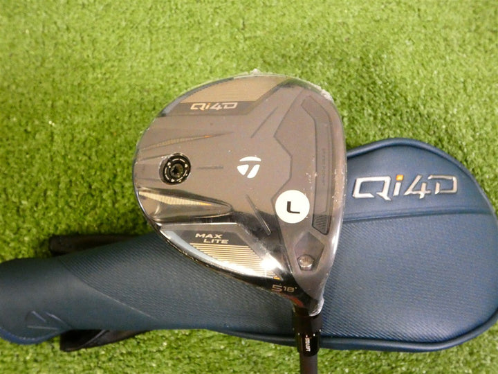 TaylorMade 2026 Qi4D Max Lite 18* Womens 5 Wood REAX 40 Ladies Graphite w HC New