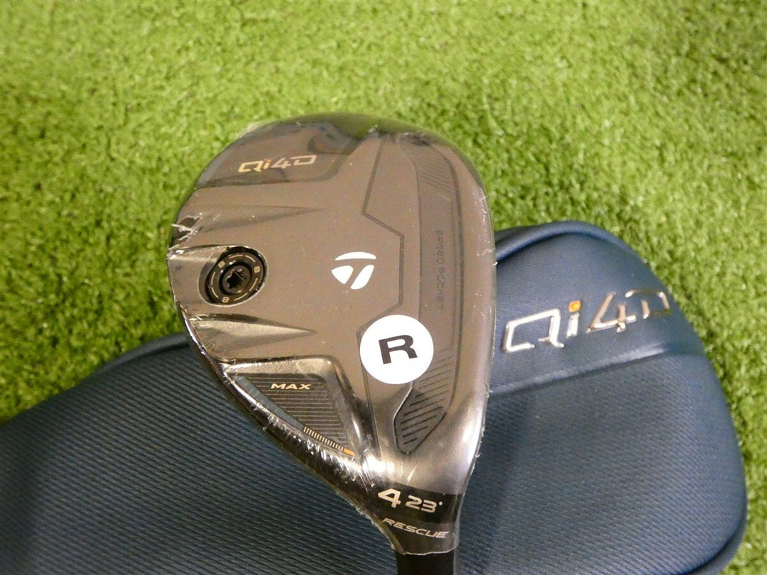 TaylorMade 2026 Qi4D Max 23* 4 Hybrid Rescue REAX 50 Regular Graphite w HC New