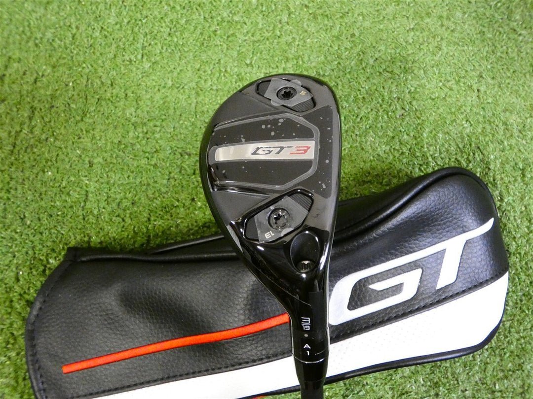 Titleist GT3 19* 3 Hybrid HZRDUS Black 5G 80g 6.0 Stiff Graphite w Headcover New