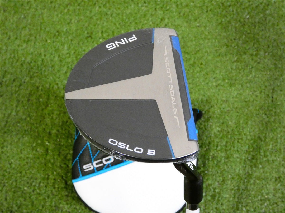 Ping 2025 Scottsdale Oslo 3 35" Slight Arc Putter HC Super Stroke Black Dot New