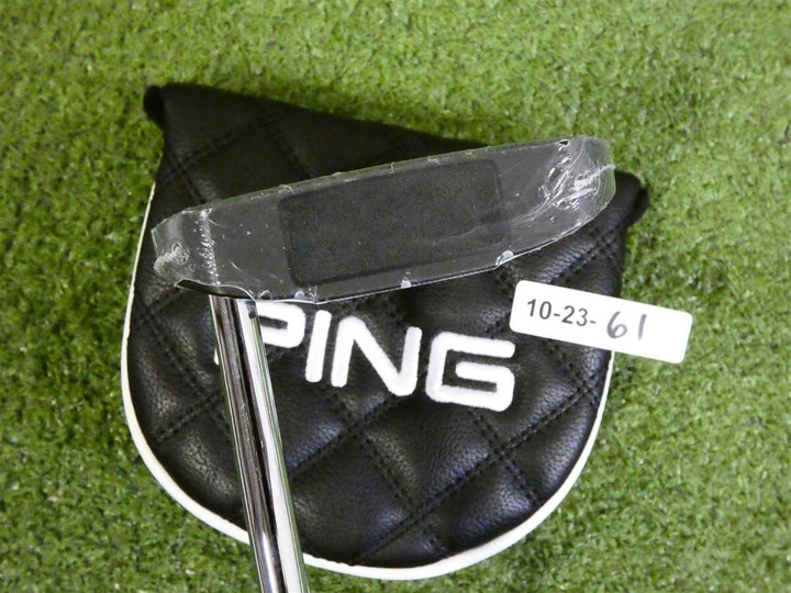 Ping 2023 Mundy 35" Straight Putter with Headcover Black Dot New