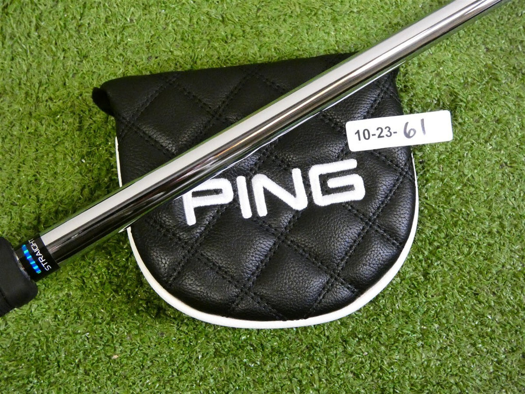 Ping 2023 Mundy 35" Straight Putter with Headcover Black Dot New