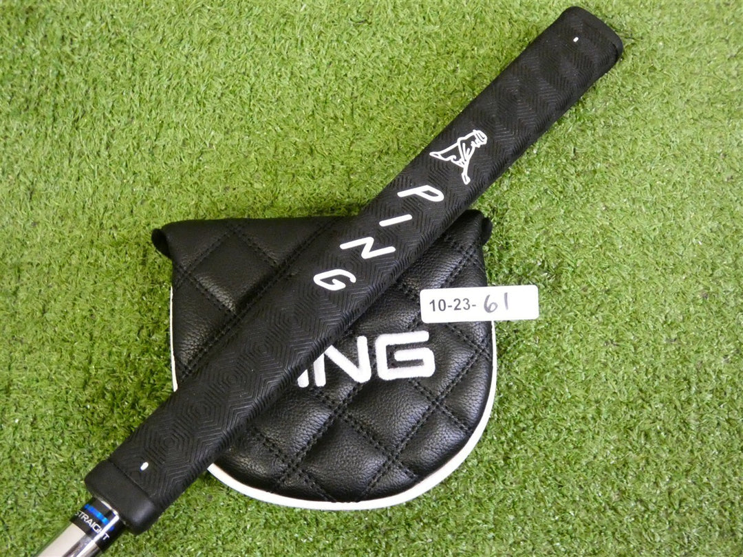 Ping 2023 Mundy 35" Straight Putter with Headcover Black Dot New