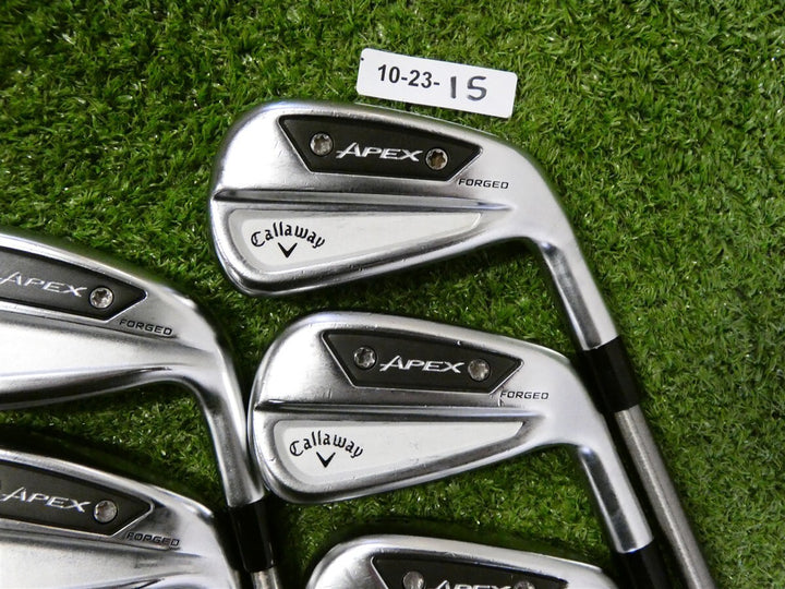 Callaway Apex Ai200 Forged Irons 4-P SteelFiber i95 cw Stiff Graphite +.5"