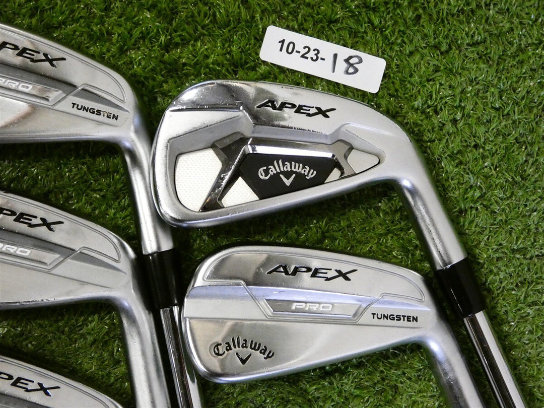 Callaway Apex 21/Apex Pro 21 Forged Mixed Irons 4-9 (No P Wedge) Stiff Steel