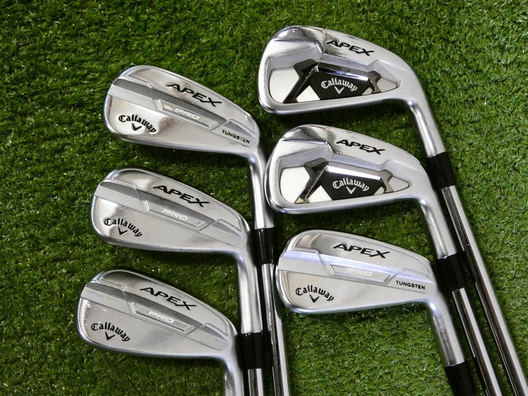 Callaway Apex 21/Apex Pro 21 Forged Mixed Irons 4-9 (No P Wedge) Stiff Steel