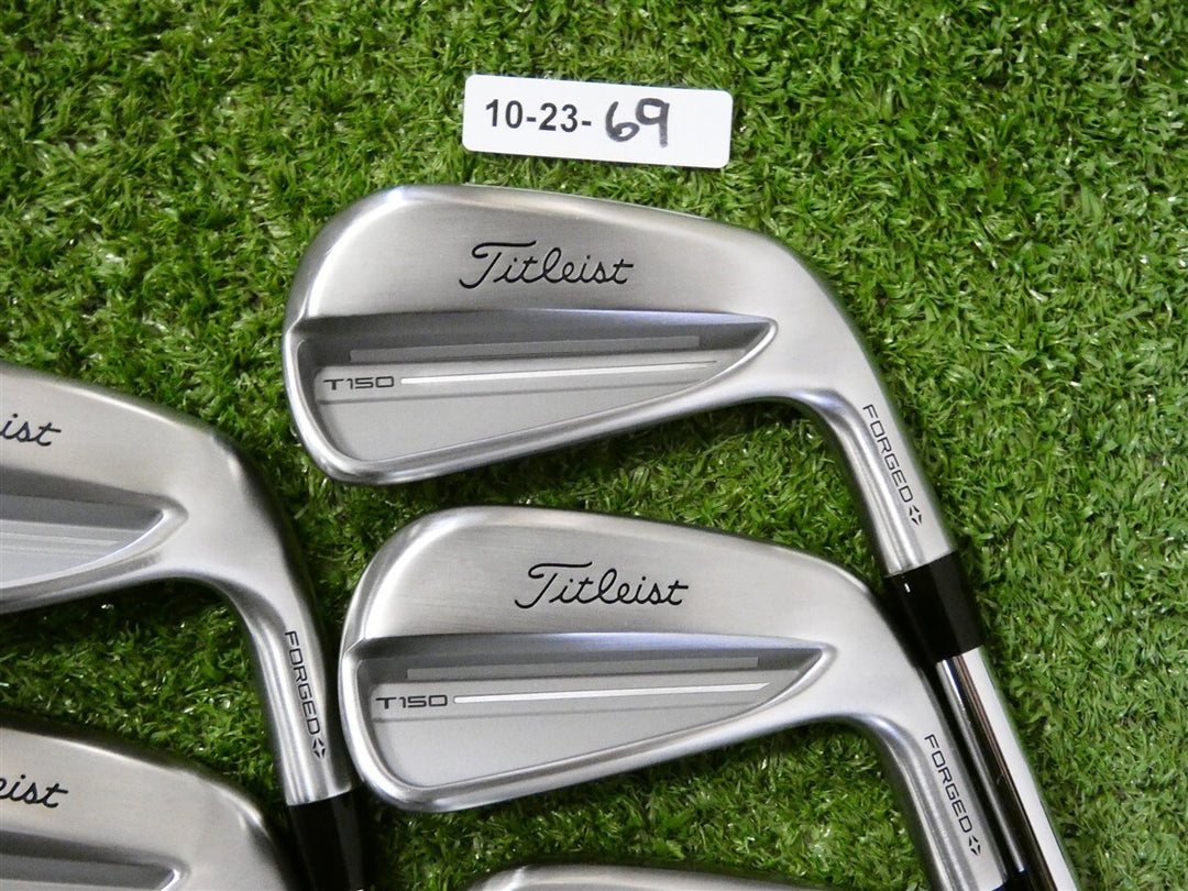 Titleist 2025 T150 Forged Irons 4-P AMT Silver Stiff Steel Mint