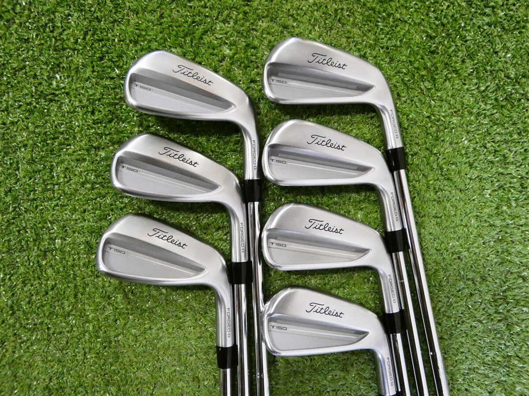 Titleist 2025 T150 Forged Irons 4-P AMT Silver Stiff Steel Mint
