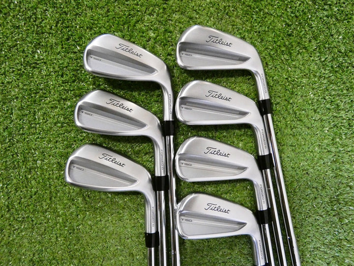 Titleist 2025 T150 Forged Irons 4-P AMT Silver Stiff Steel Mint