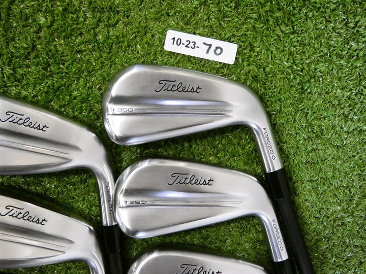 Titleist 2025 T350 Irons 6-P &amp; 48* W Vanquish 50 Regular Graphite Mid